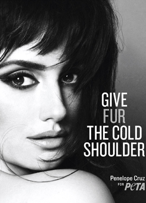 Penelope Cruz, PETA Penelope Cruz, PETA